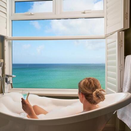 20 Hotels mit Meerblick in Cornwall