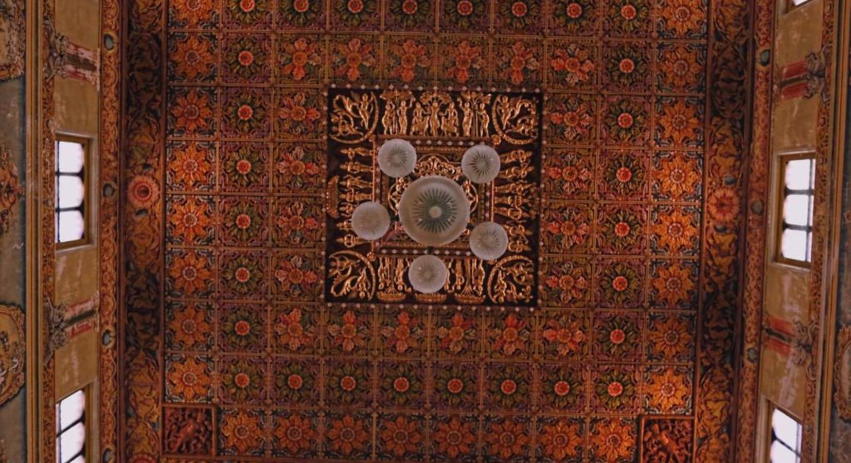 Intricately Painted Ceiling