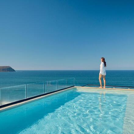 Pool area