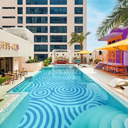 Pool area