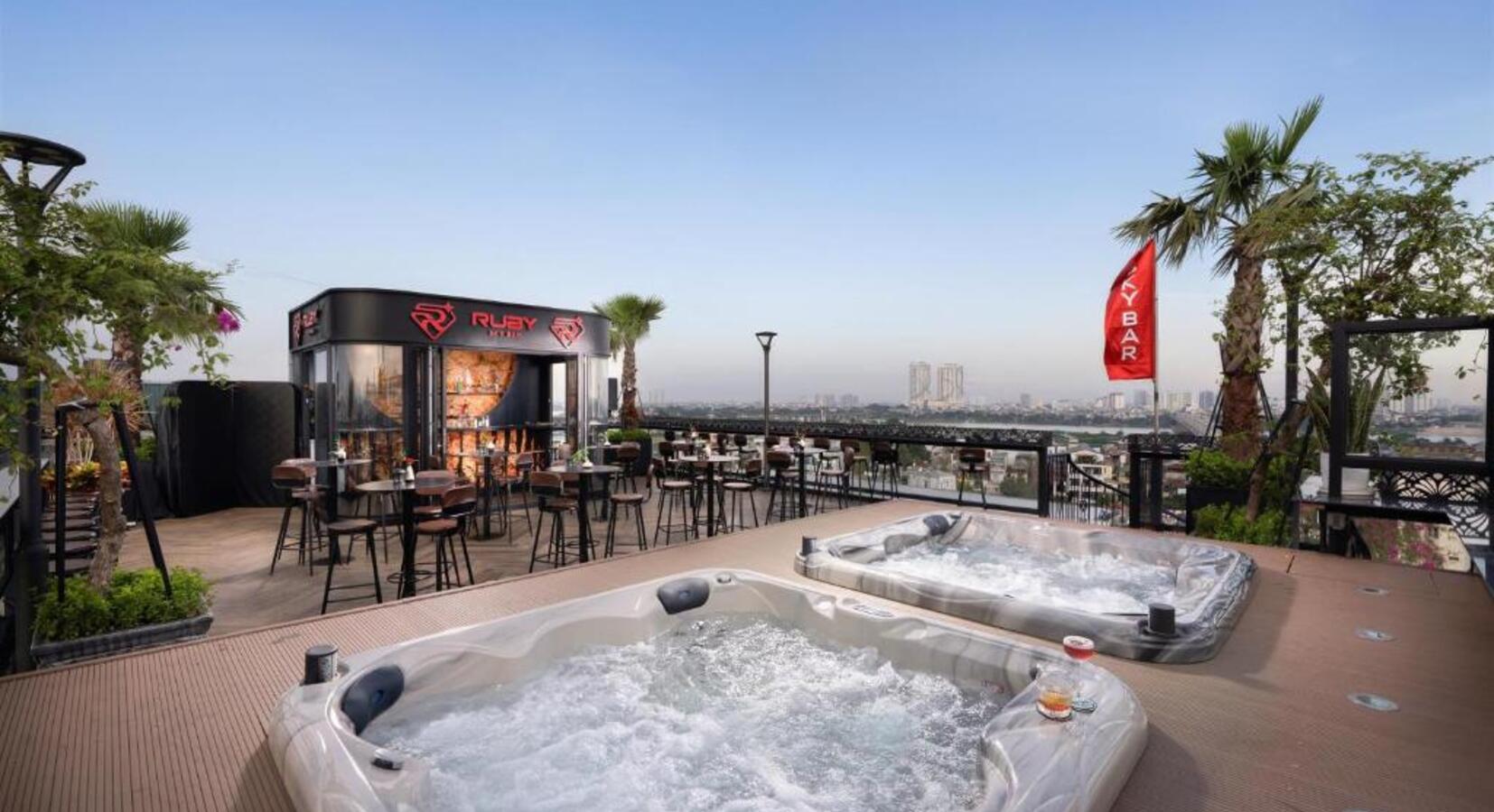 Roof terrace