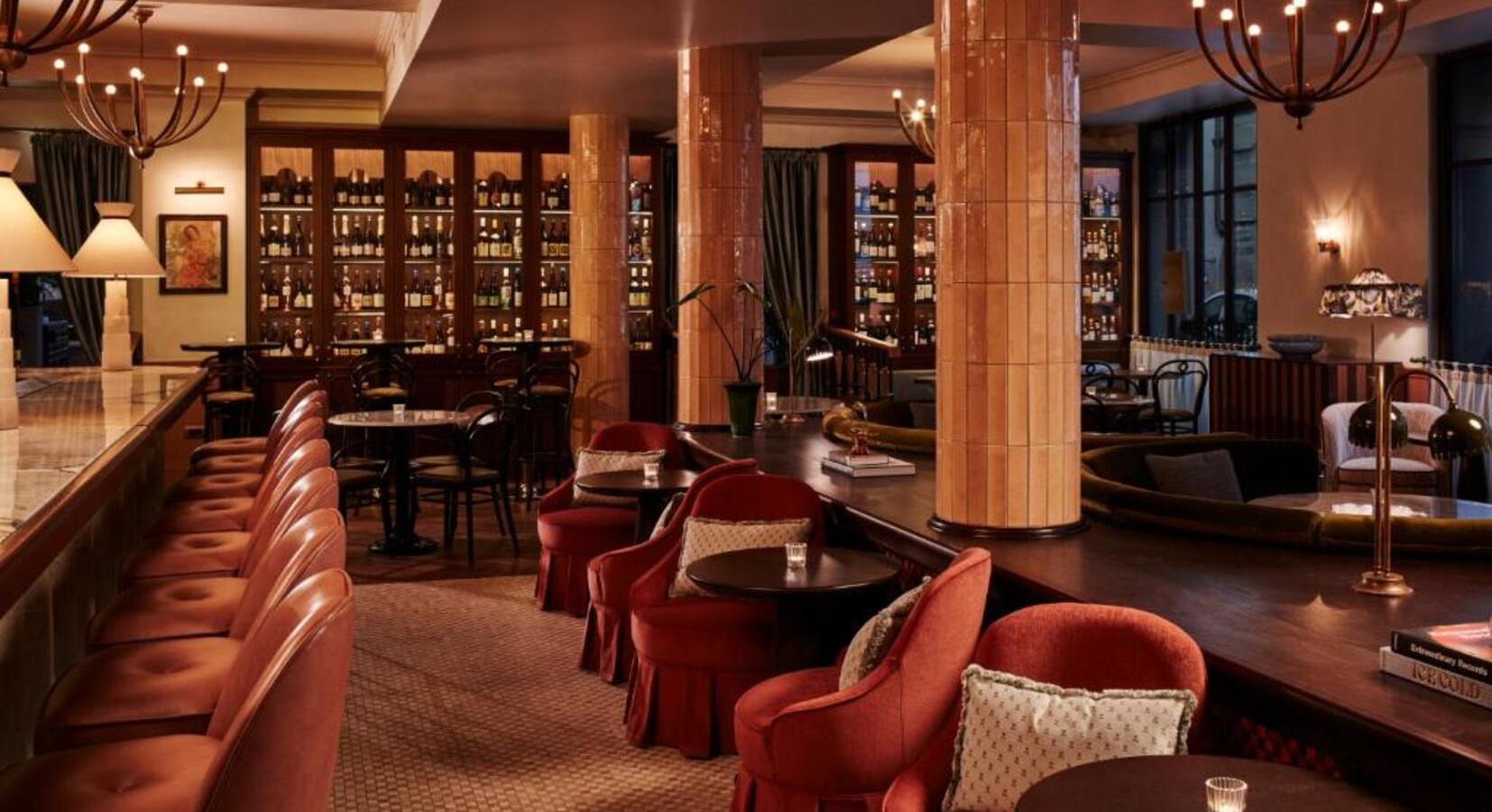 Bar area