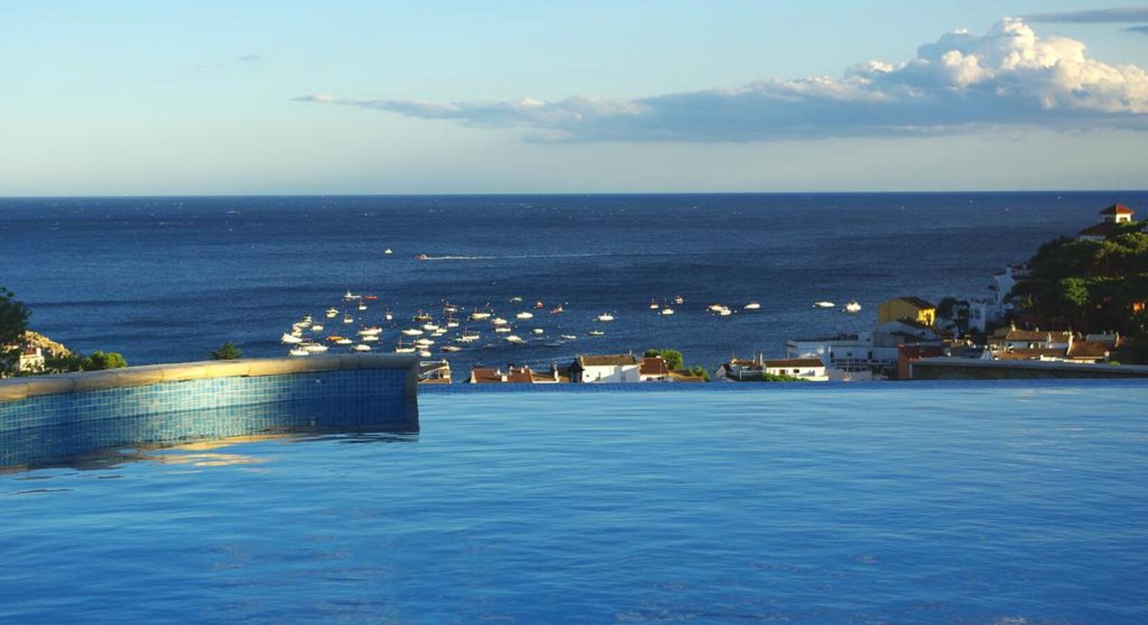 View from the infinity pool