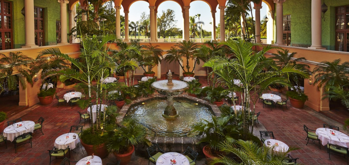 biltmore hotel miami menu