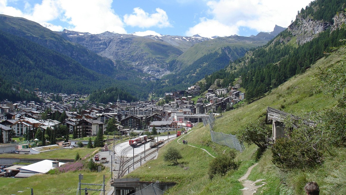 À la périphérie de Zermatt