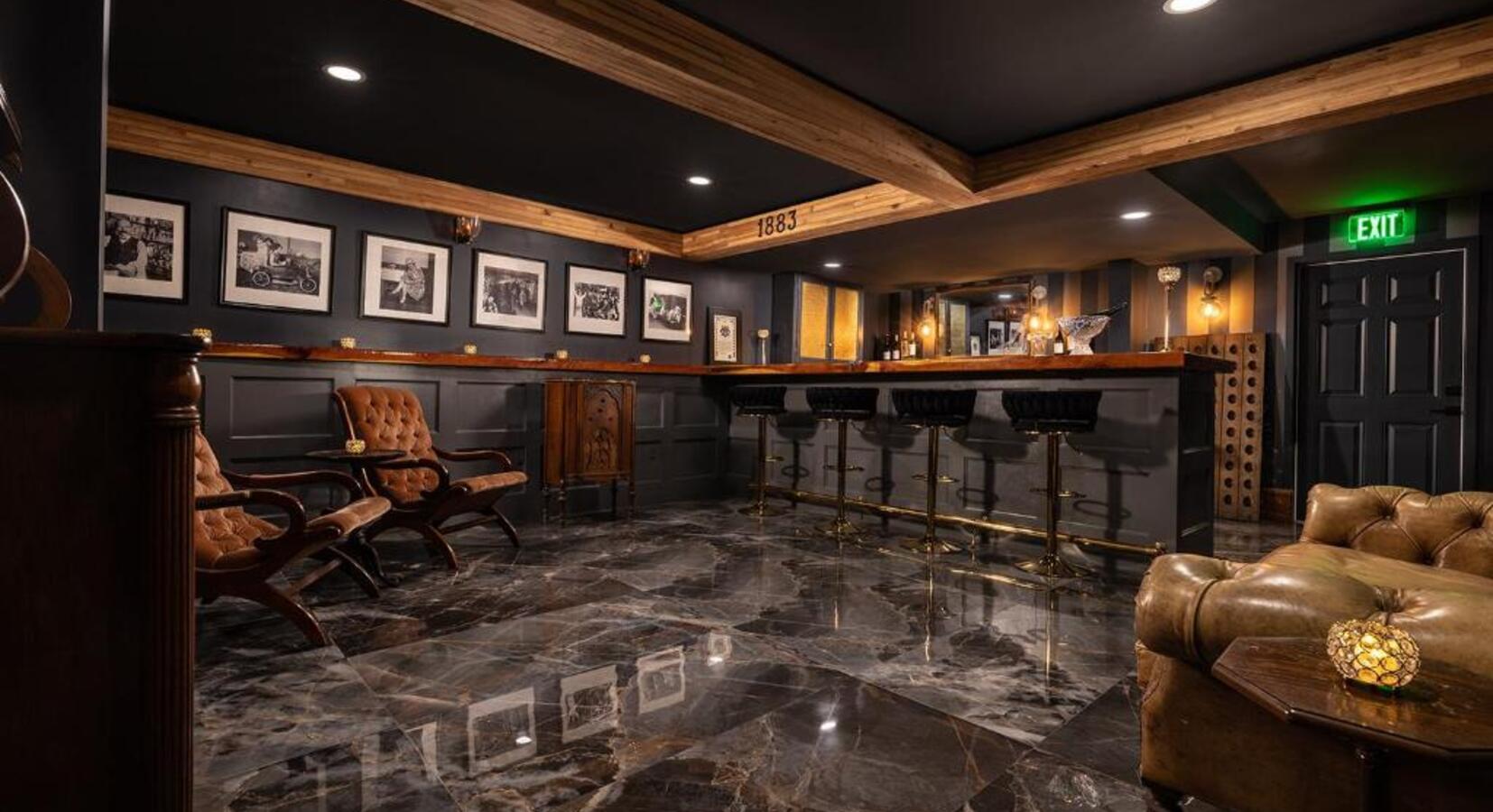 Bar area