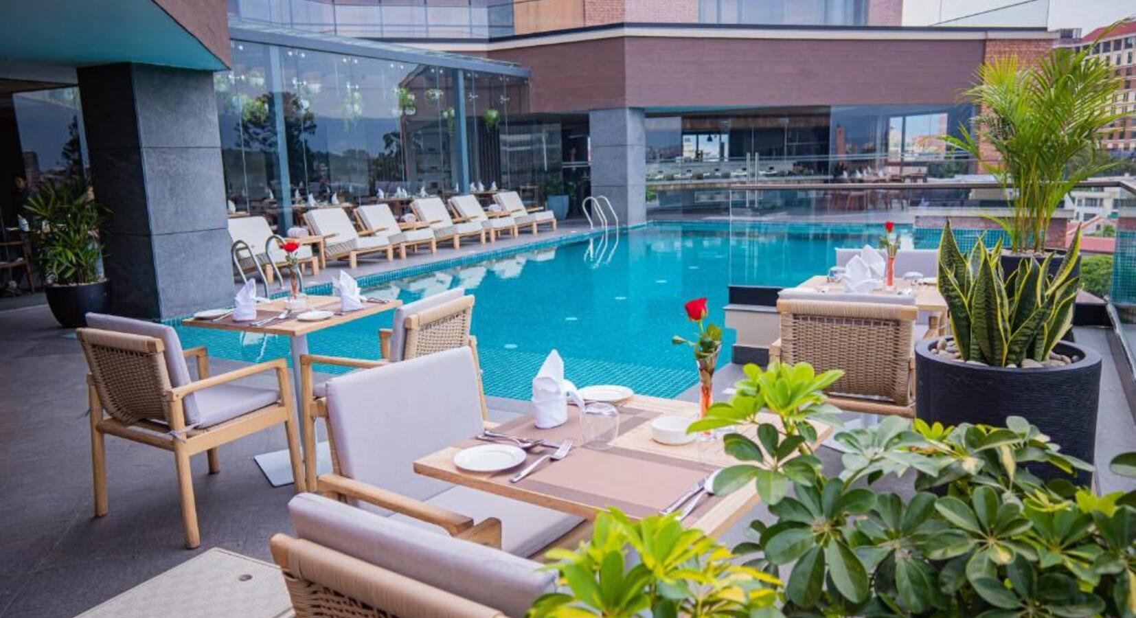 Pool area