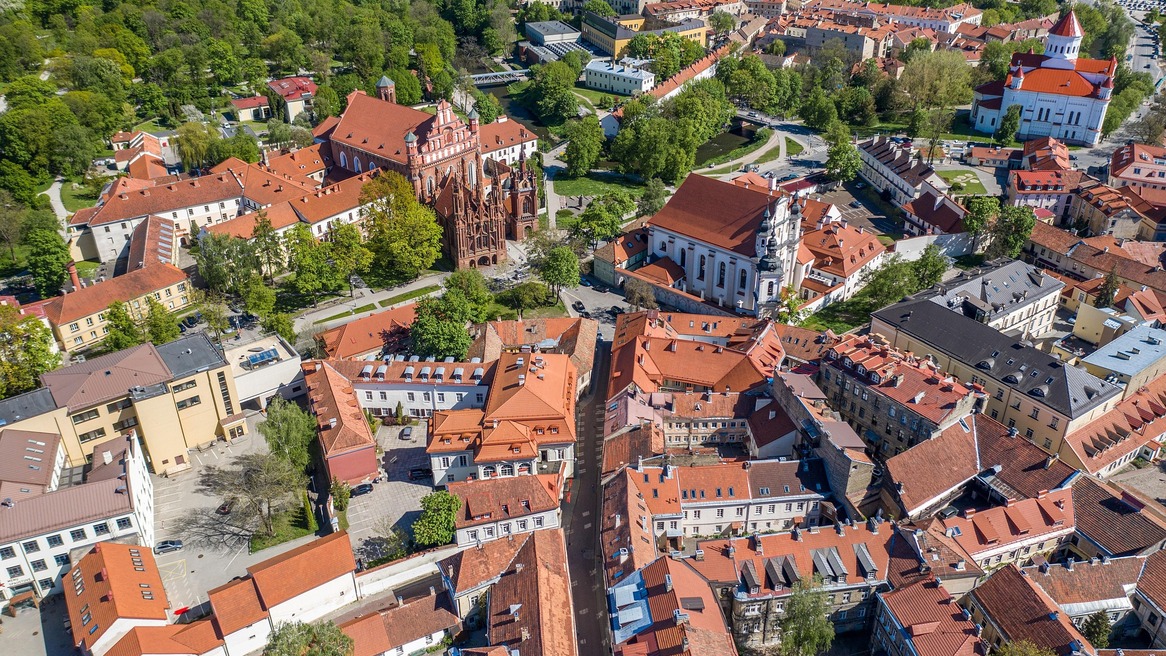 Vista Aérea del Casco Antiguo