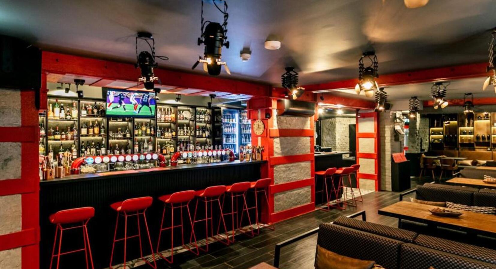 Bar area