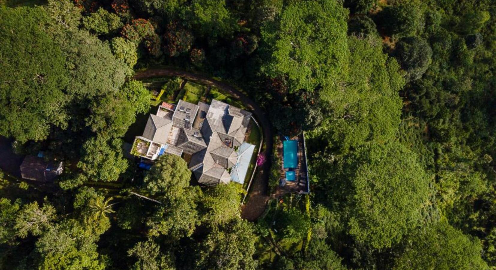 Aerial View of the Bungalow
