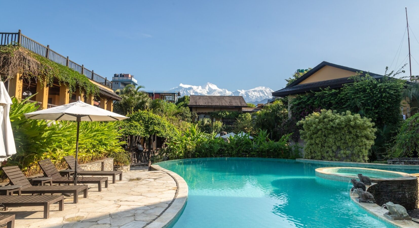 Exterior and Pool