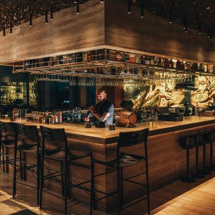 Bar area