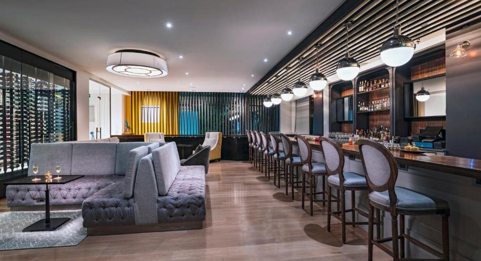 Bar area