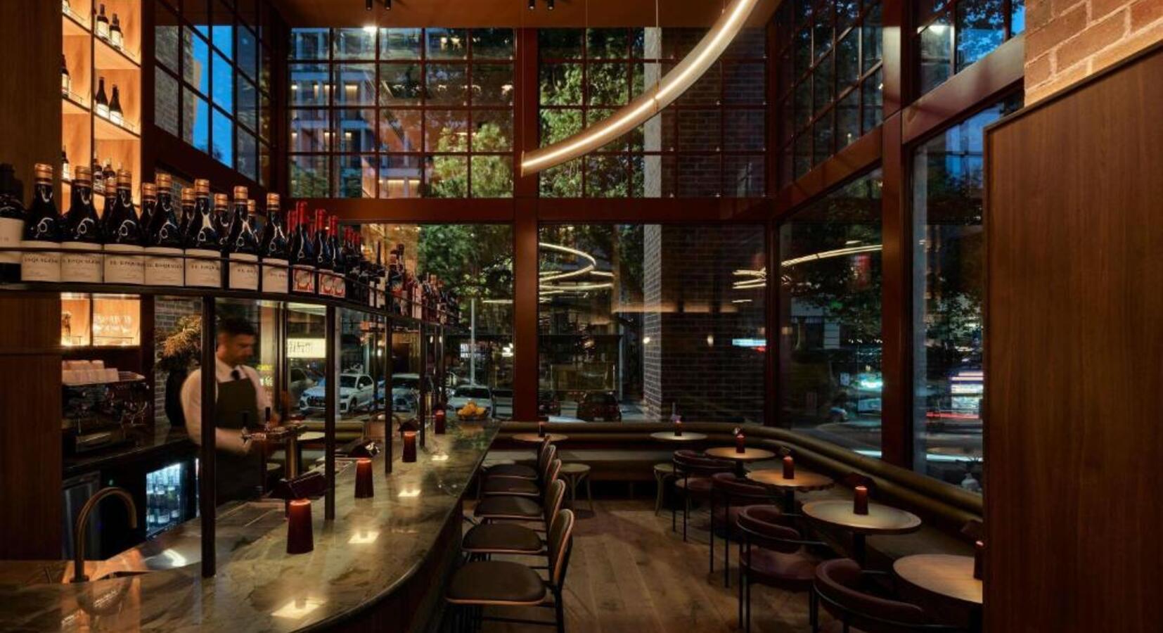 Bar area