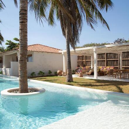 Pool area