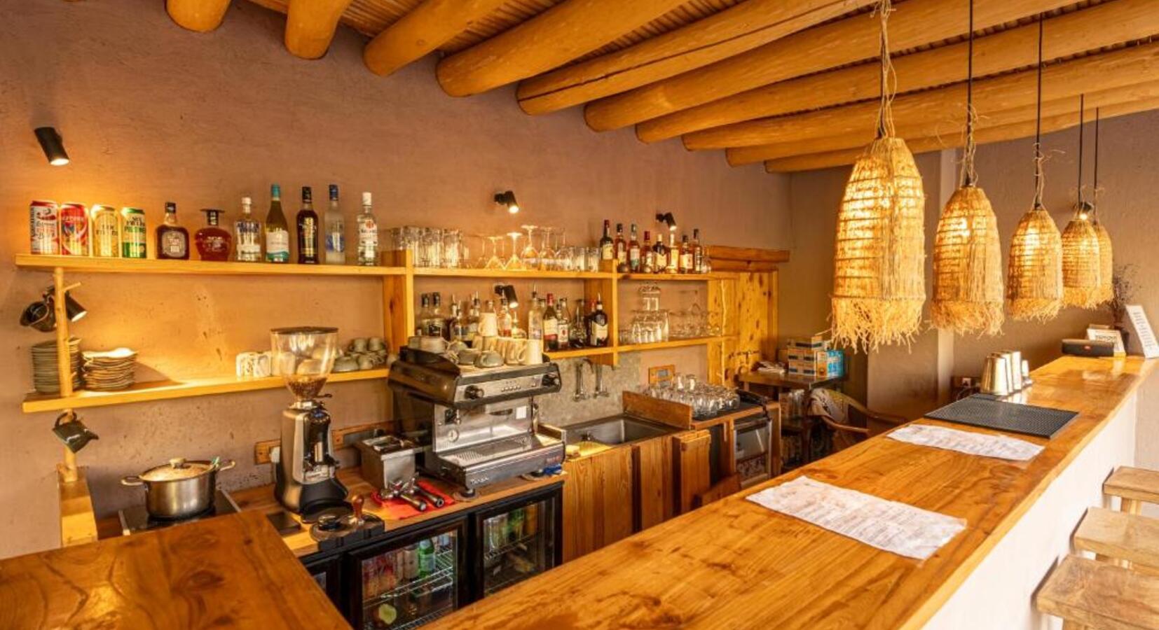 Bar area