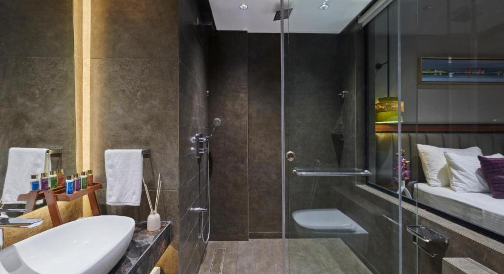 Bathroom with Shower