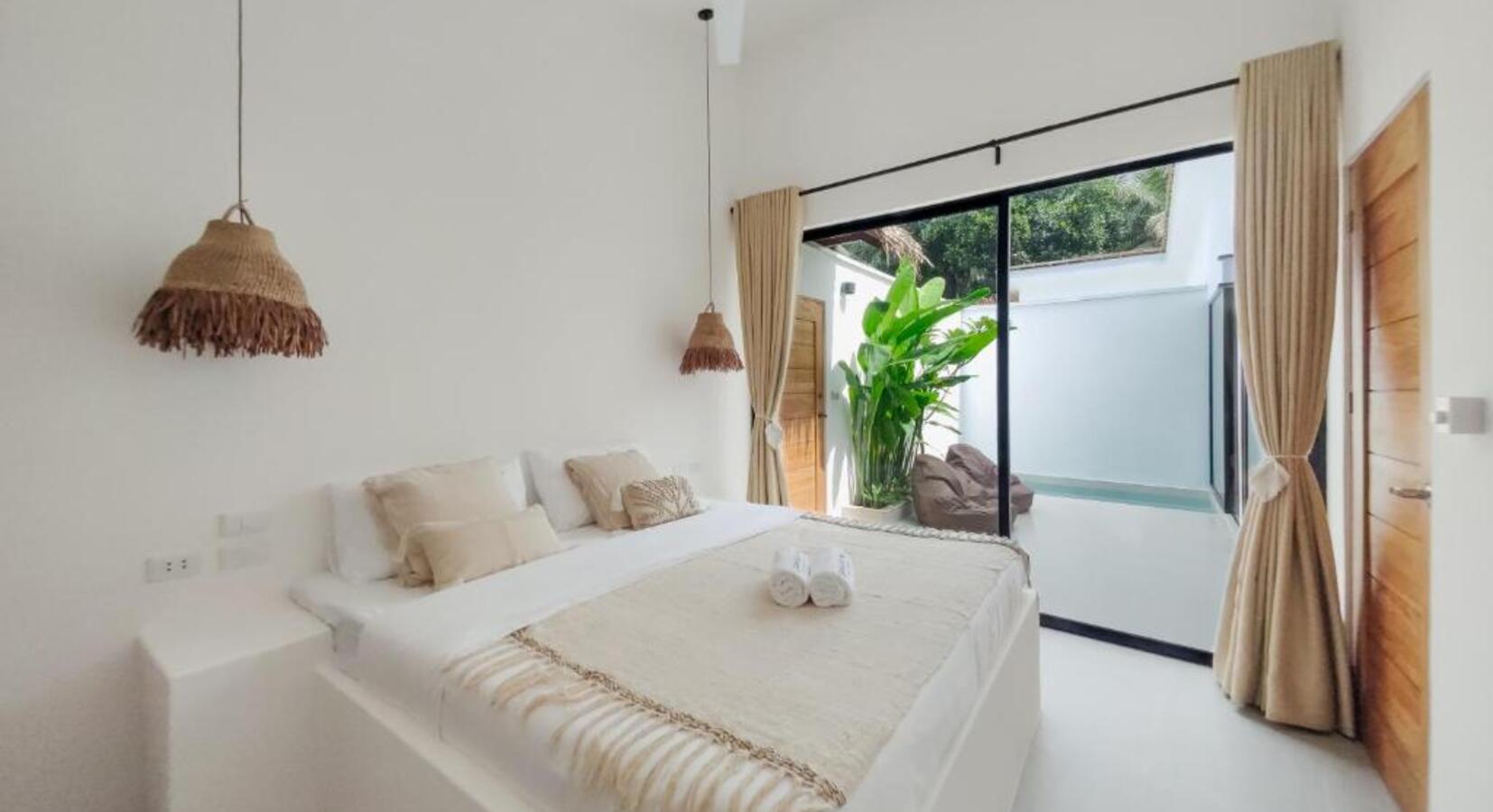 Pool-Facing Bedroom