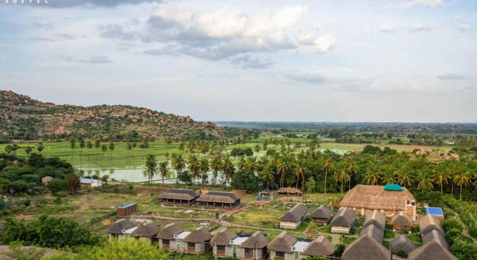 Aerial View of Hotel