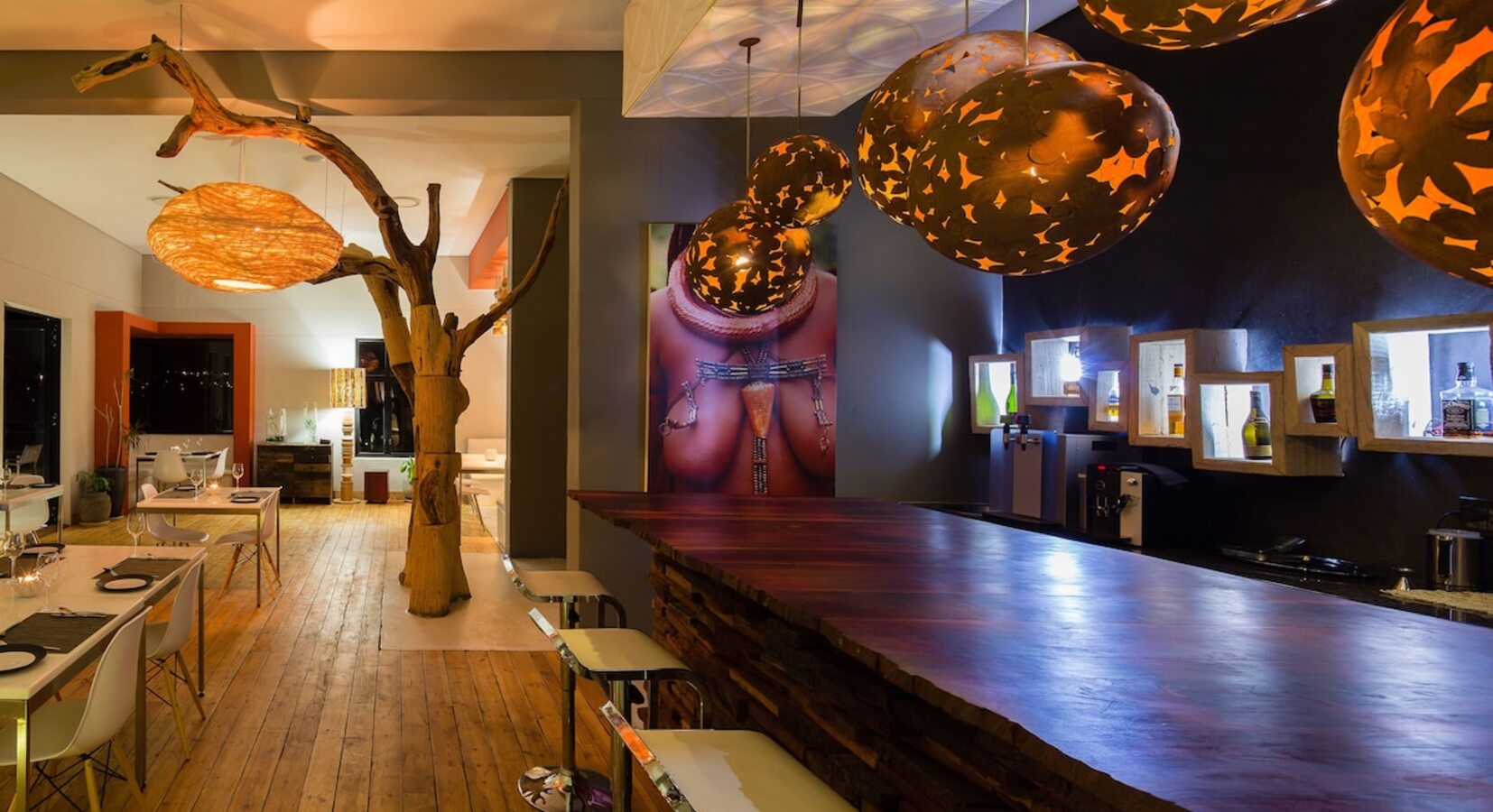 Bar area
