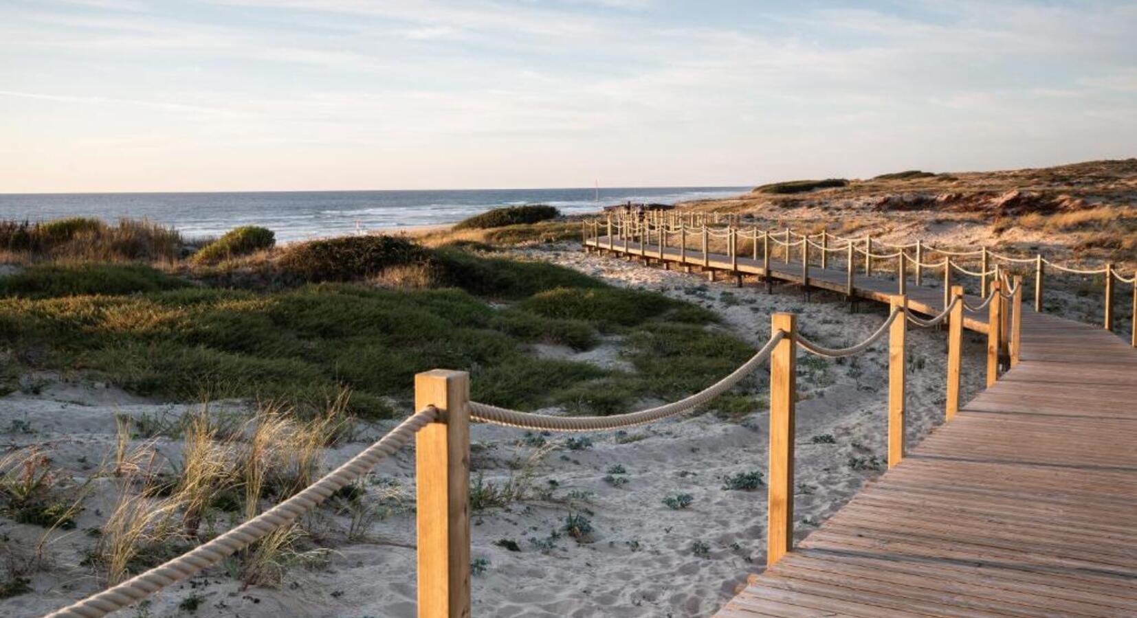 Beachfront walkway 
