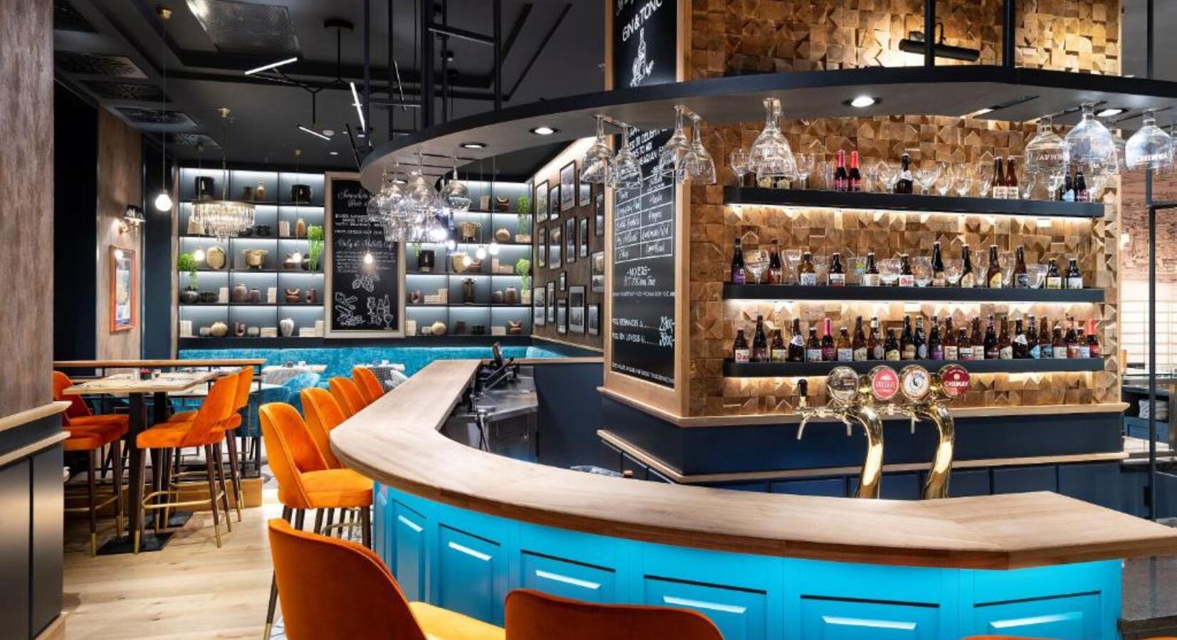 Bar area
