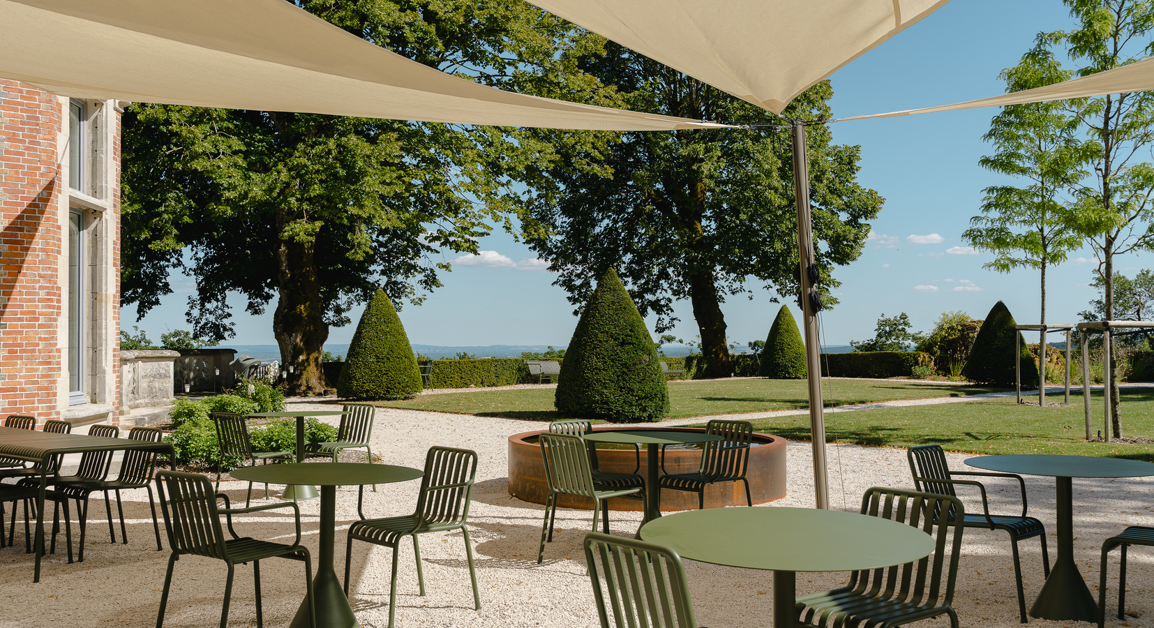 Terrace and Garden