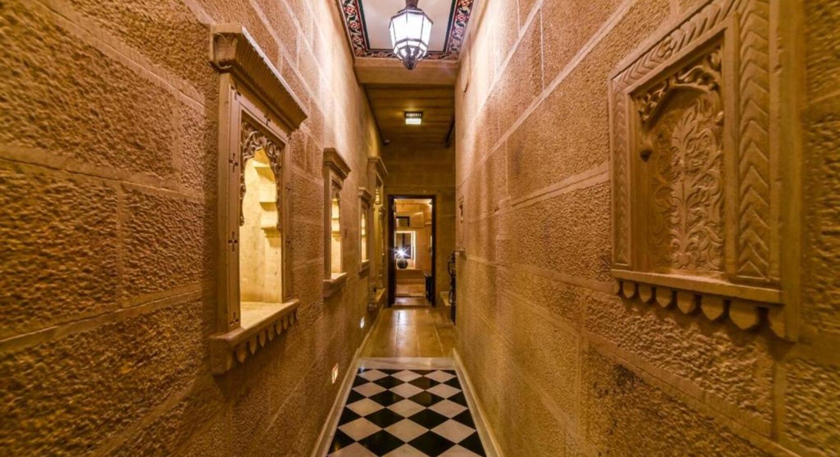 Carved Hallway