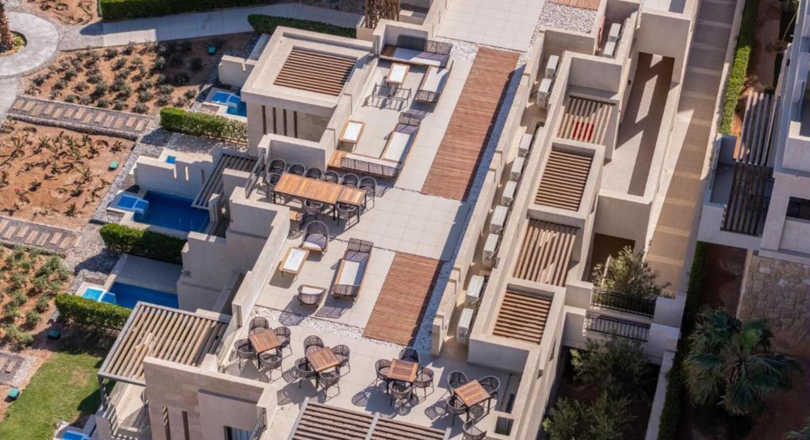 Roof terrace