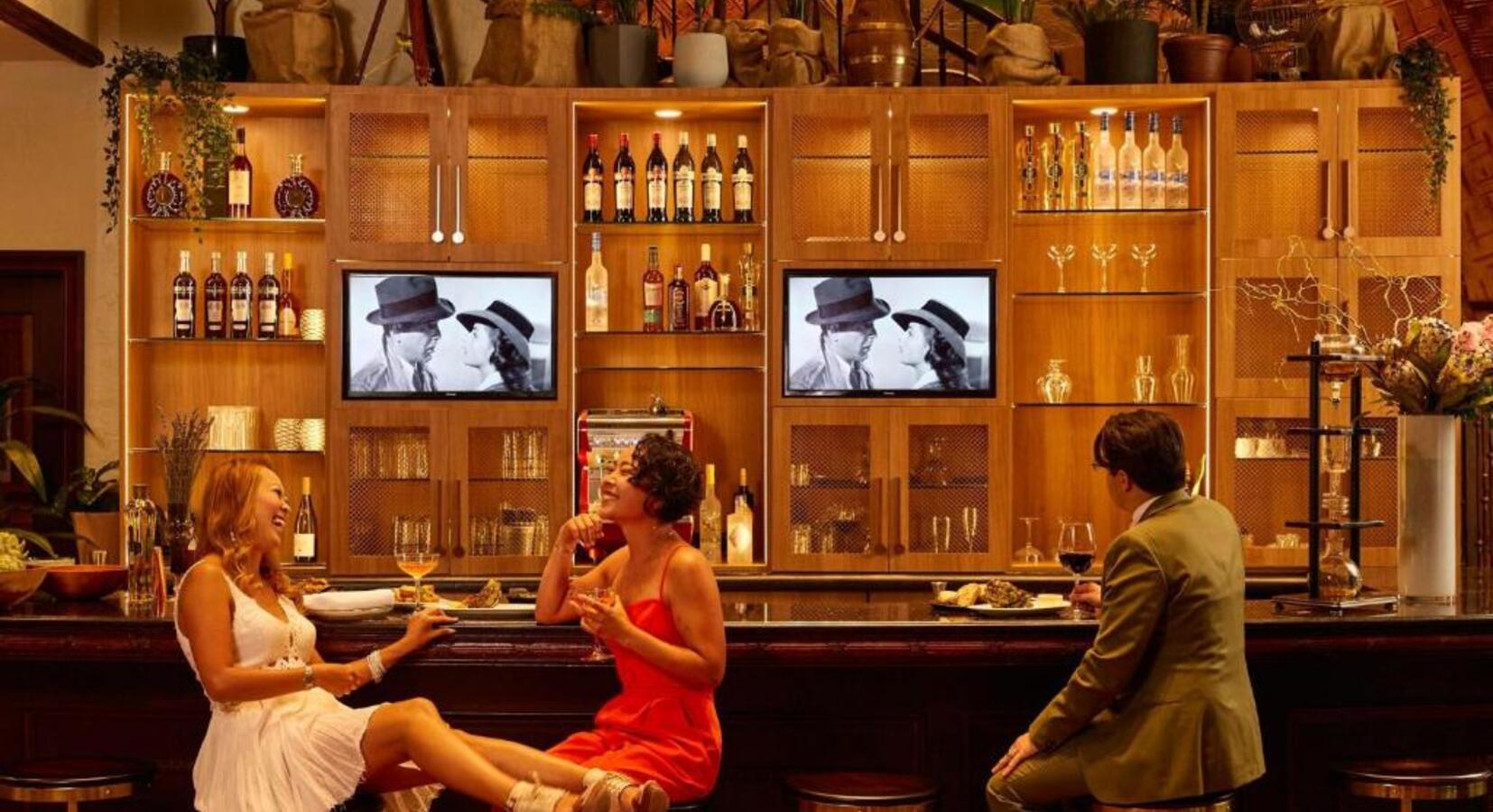 Bar area