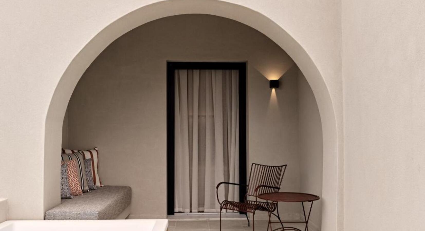 Private patio