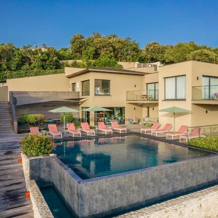 Swimming Pool and Hotel