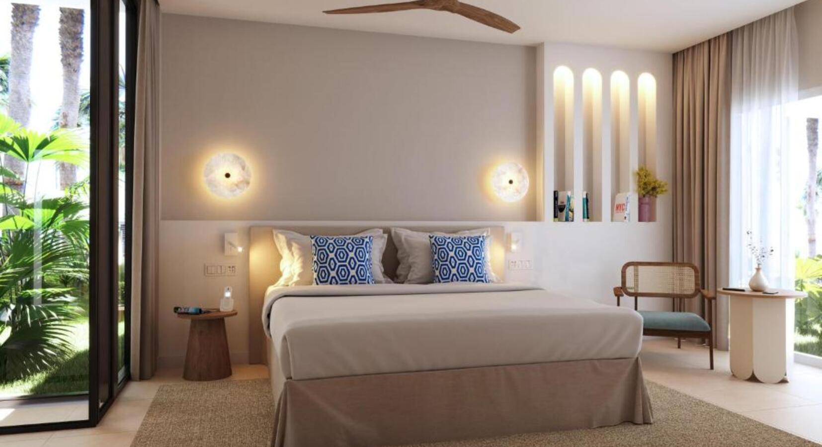 Suite with pool garden 