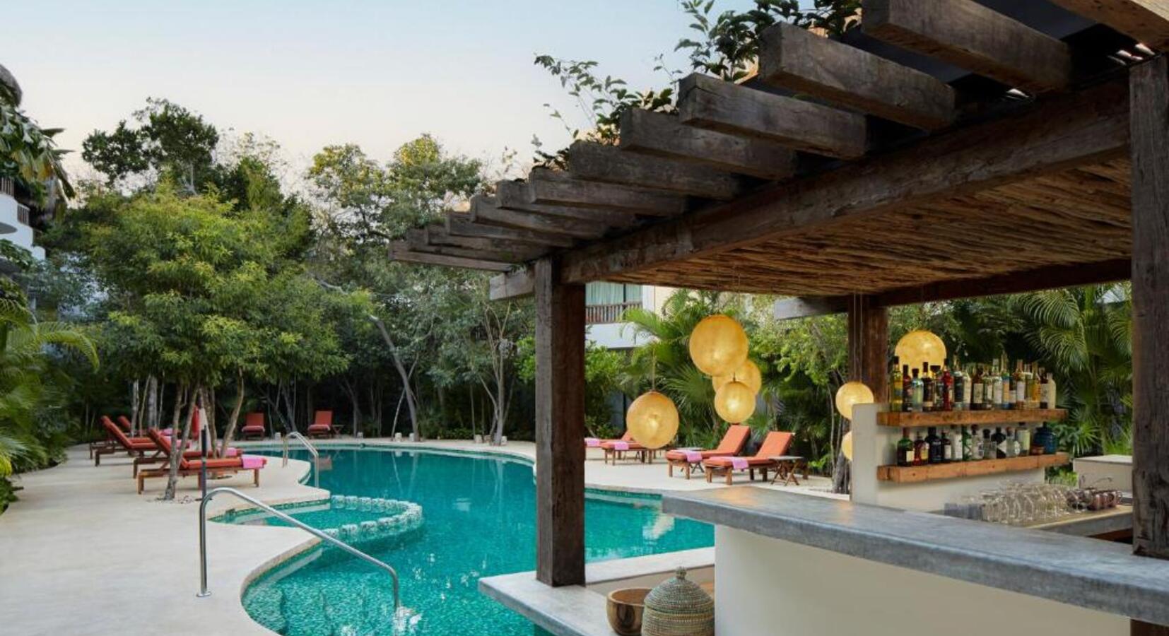 Pool area