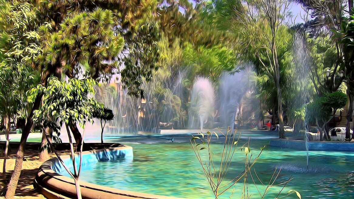 Polanco Brunnen