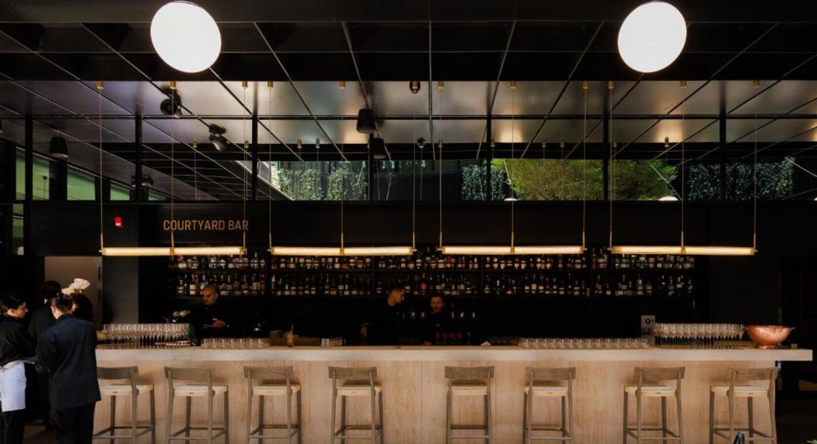 Bar area