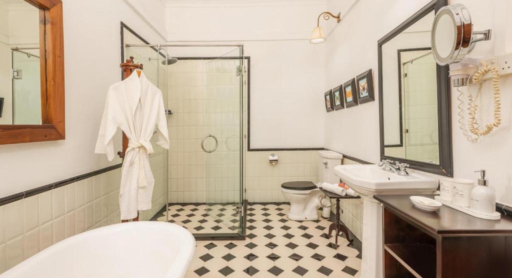 Bathroom with Shower and Tub