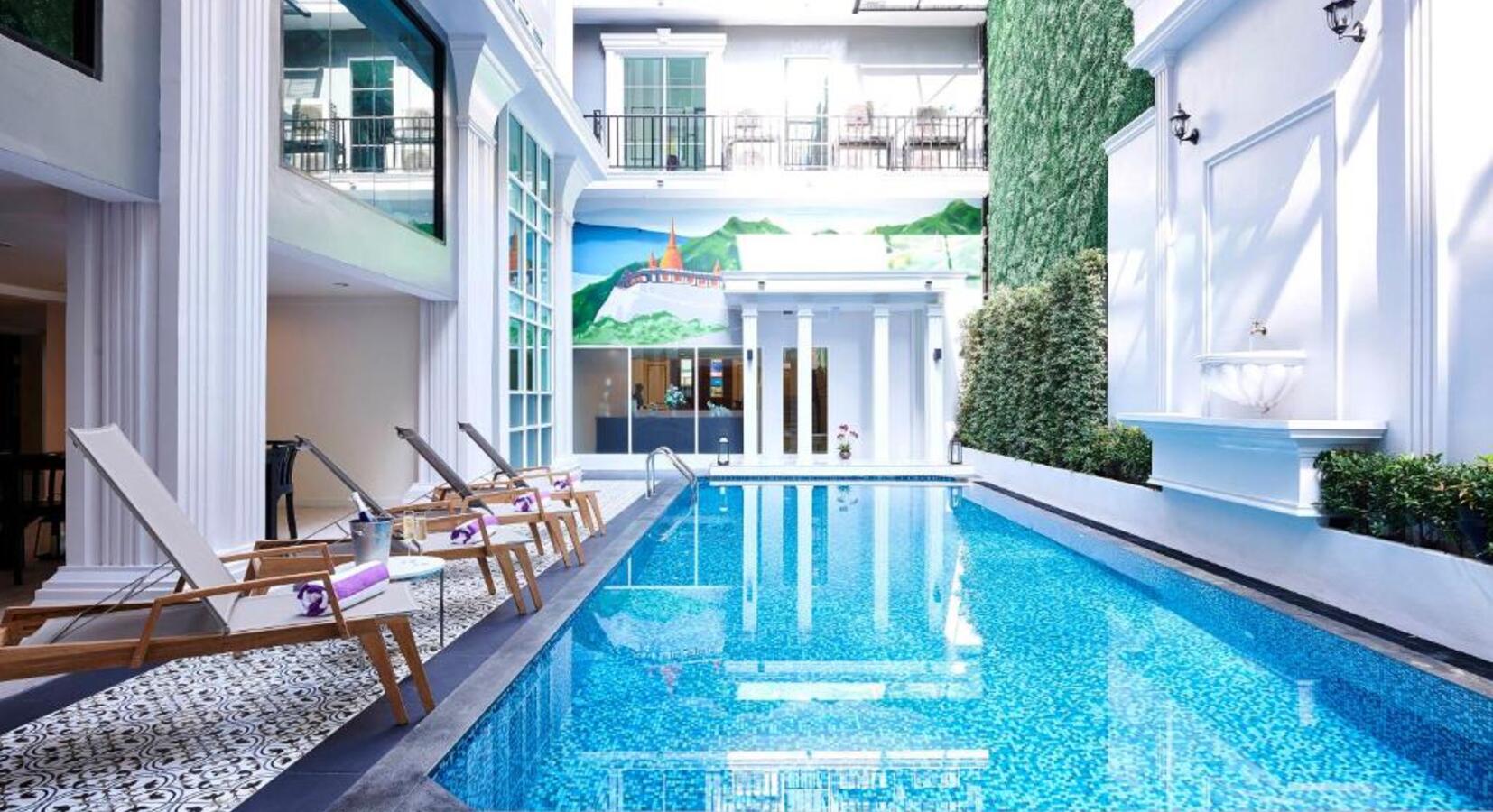 Pool area
