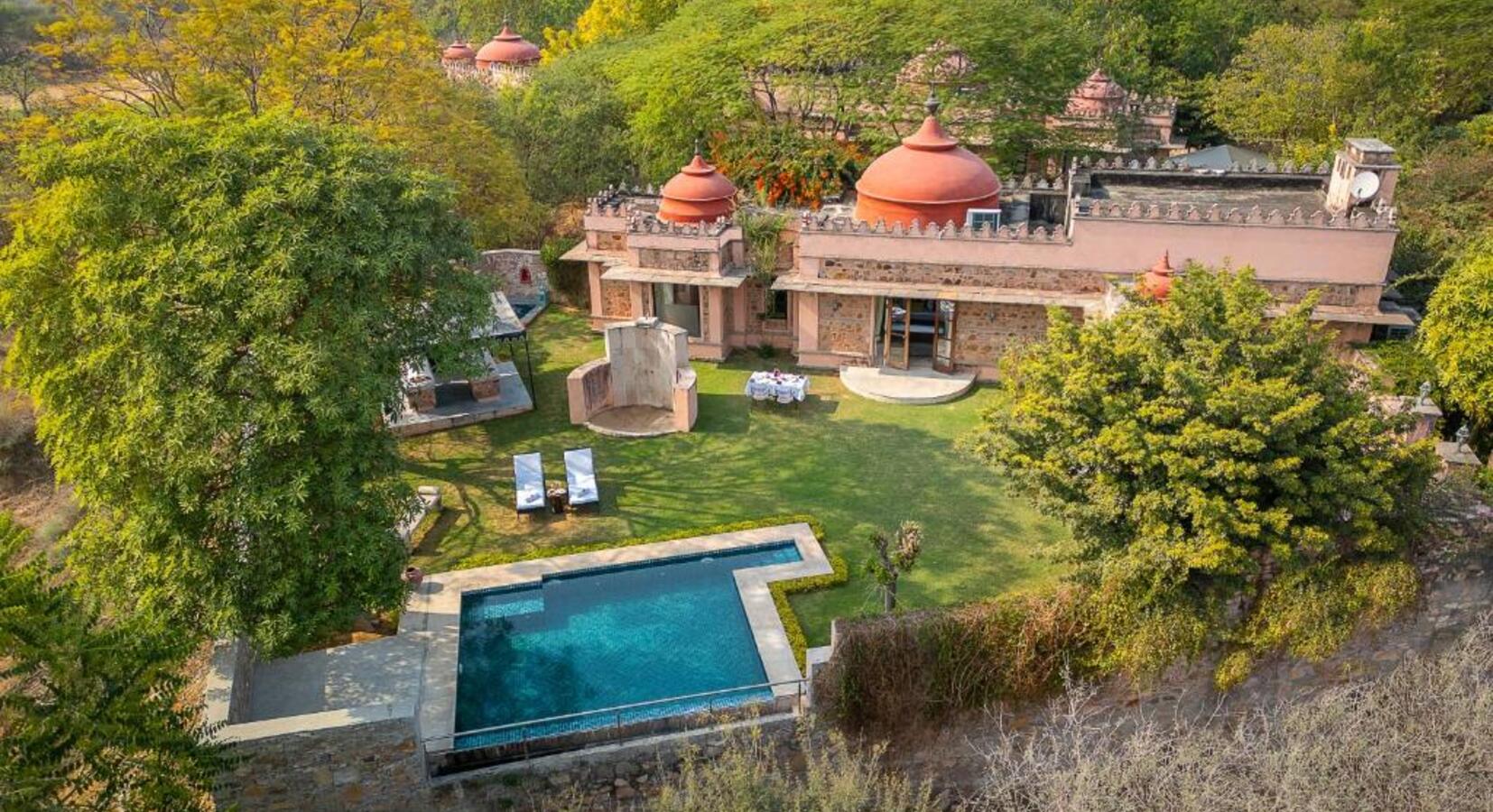 Aerial View of Hotel