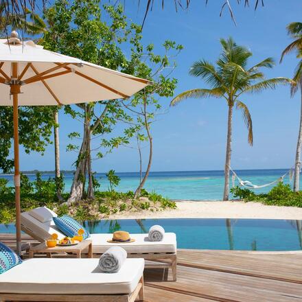 Beach House with private pool