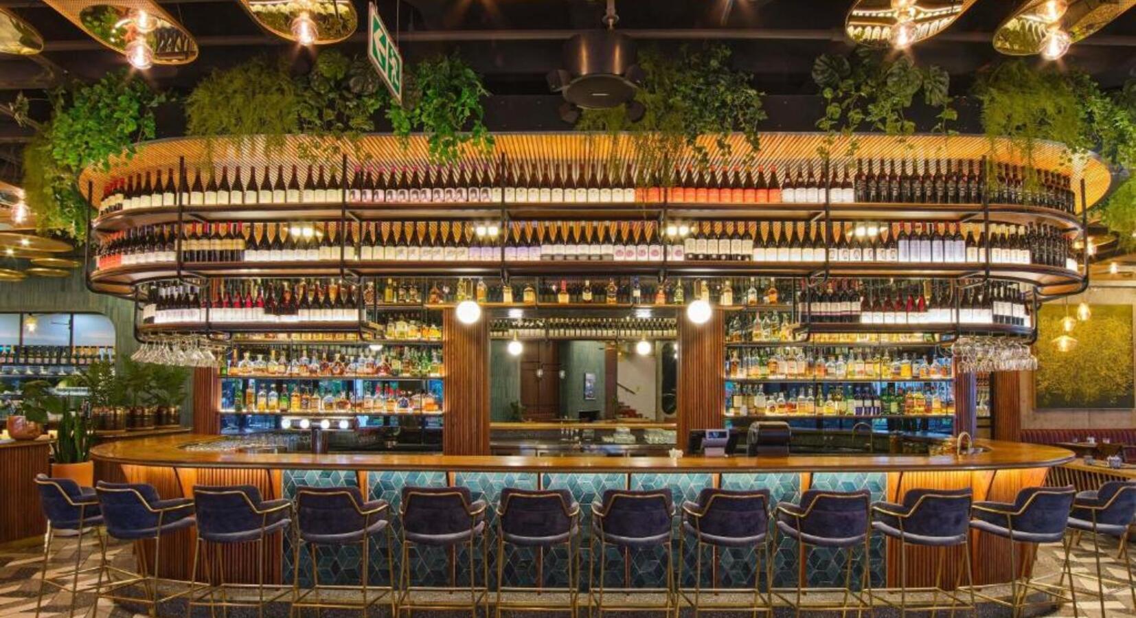 Bar area