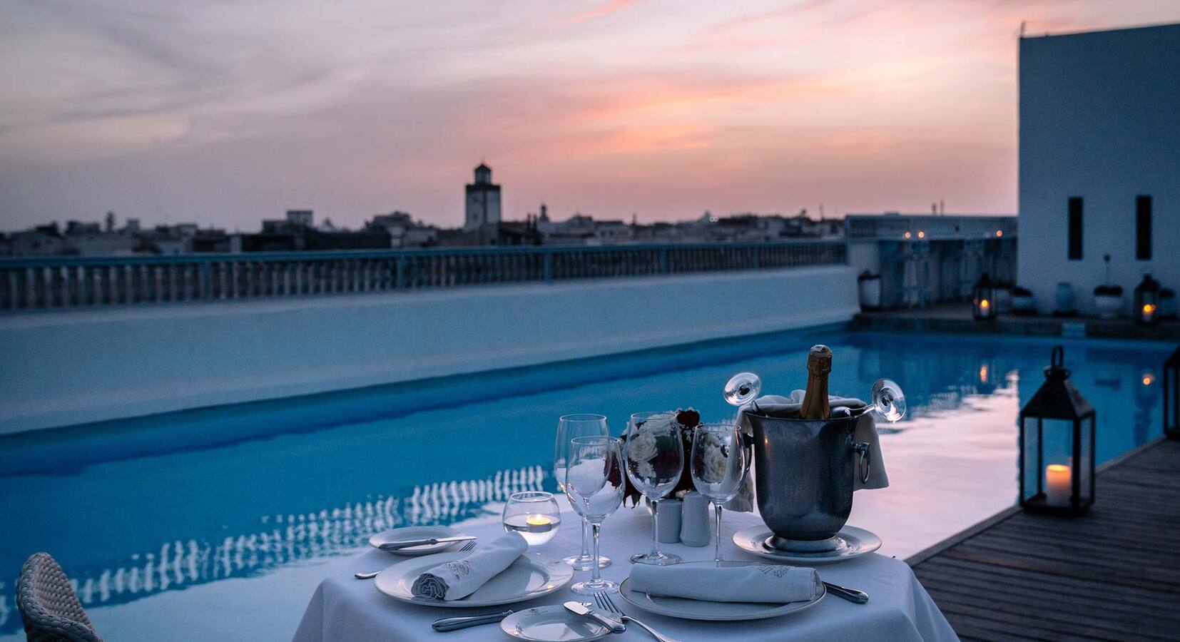 Poolside Dining