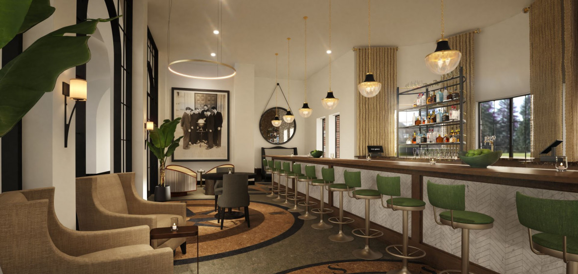 The Lodge at St Edward State Park, Washington State, United States of