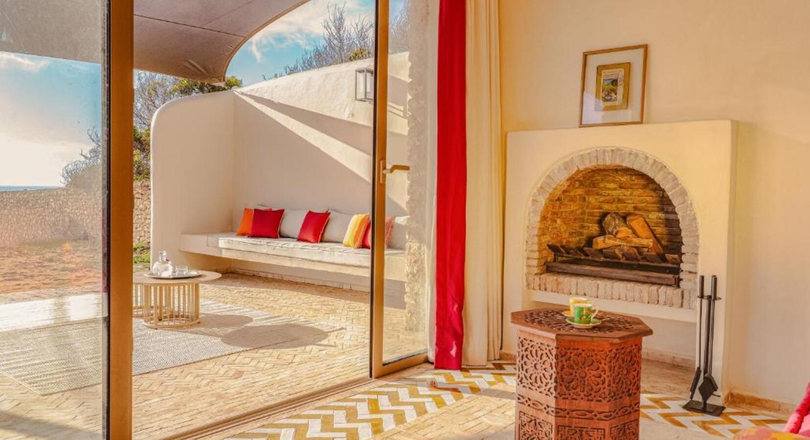 Private patio