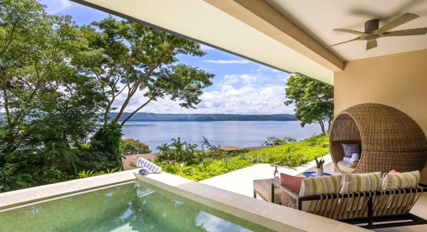 Private terrace views