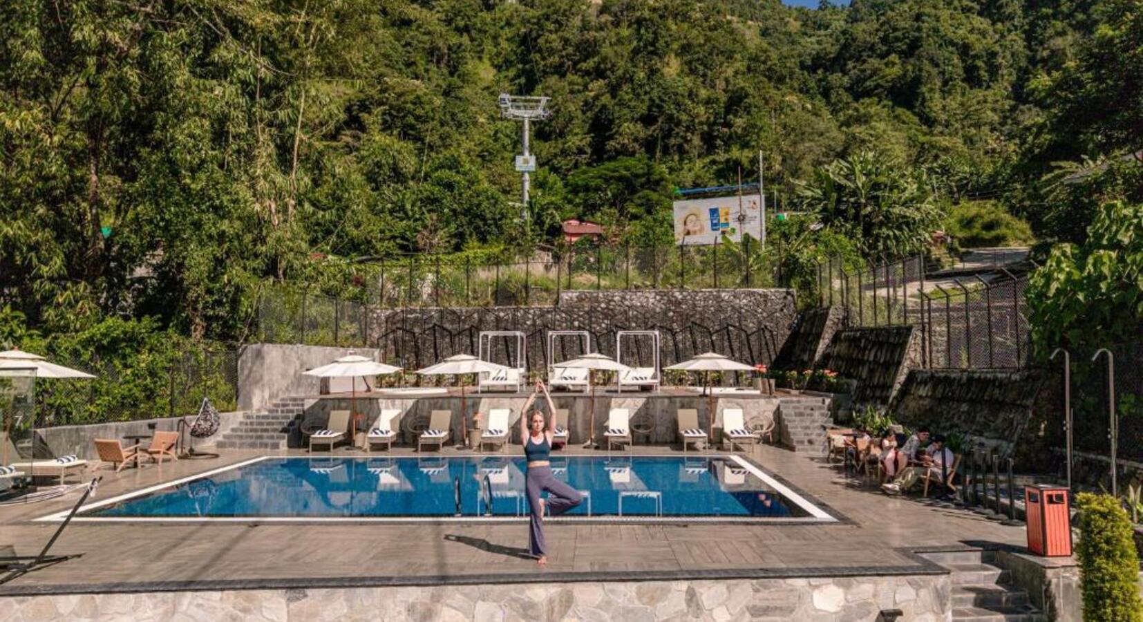 Pool area