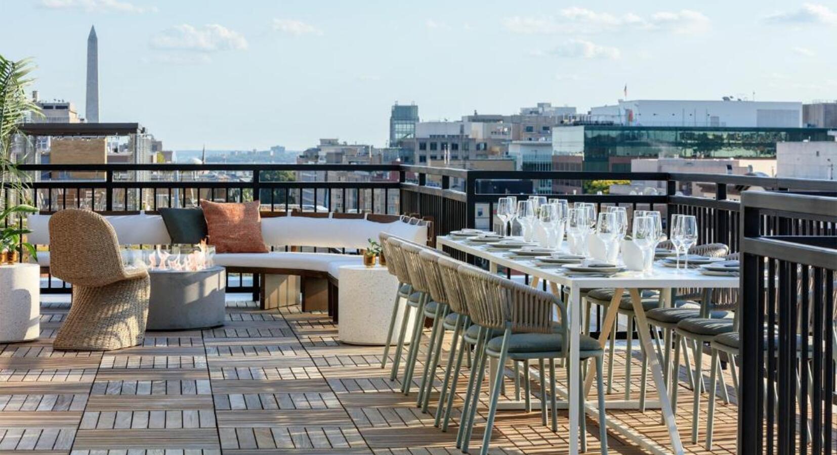 Roof terrace