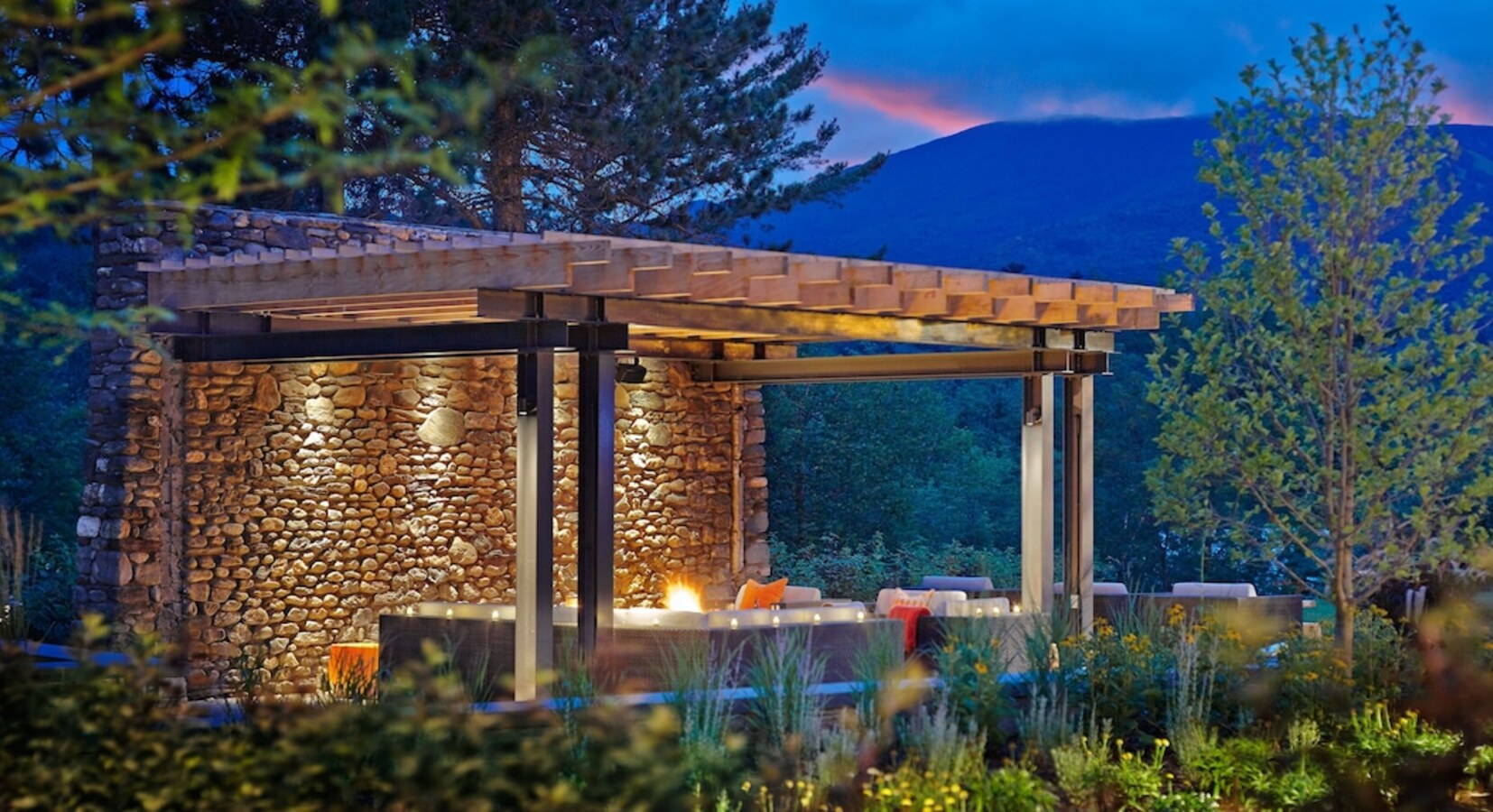 Terrace with Firepit