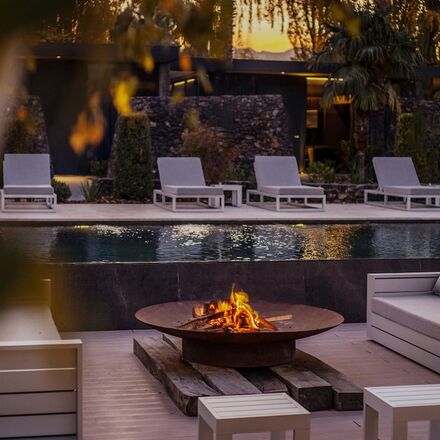 Pool and Firepit