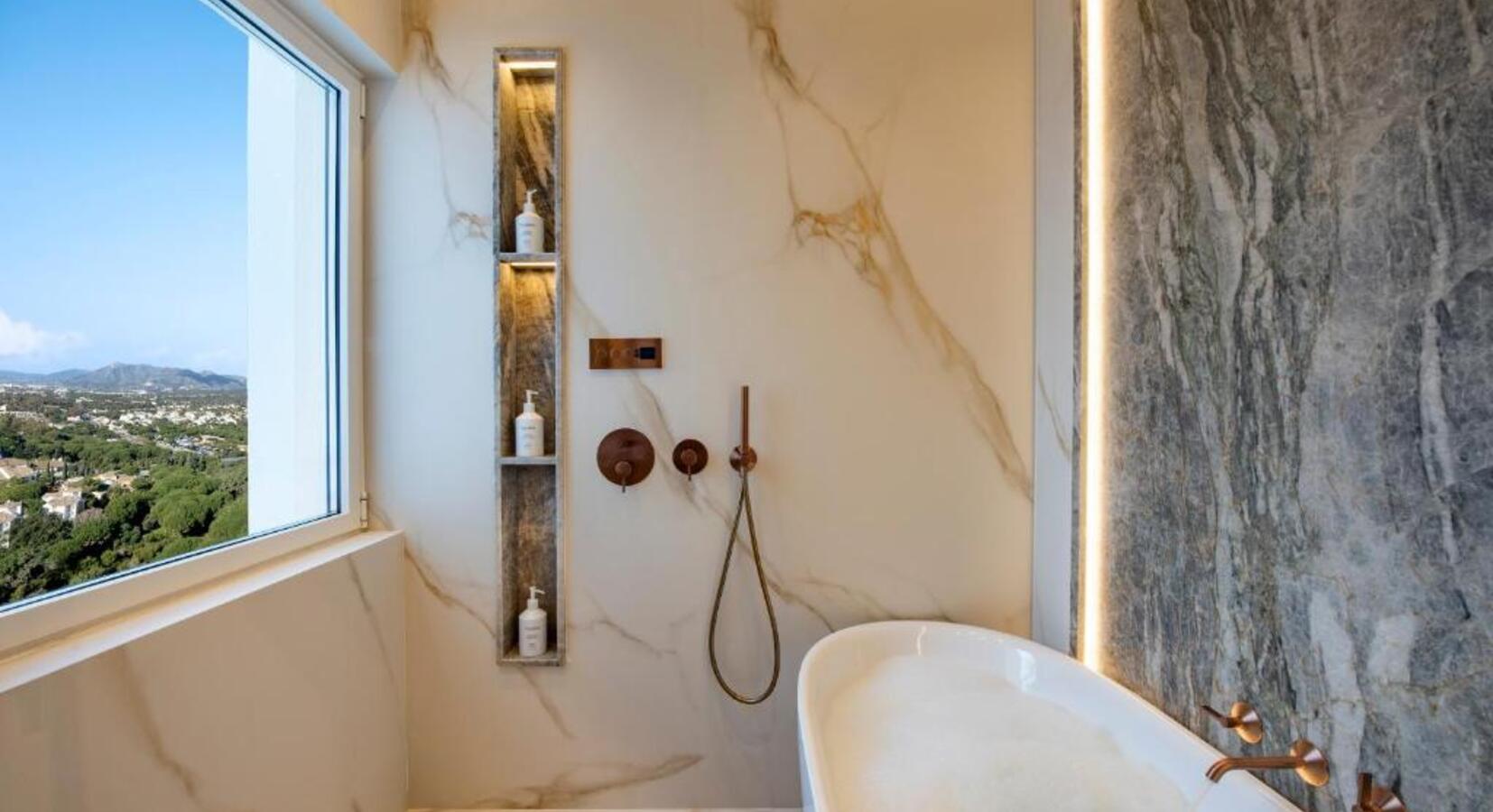 Bathroom with a view 